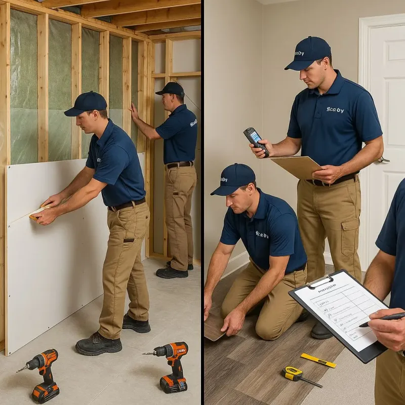Repairs and Reconstruction process in Inez, KY